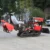 tracteur à main Mini motoculteur sur chenilles motoculteur rotatif à énergie Diesel