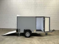 remorque fourgon boeckmann kt 2513 135 pour motos et materiel