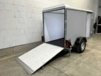 remorque fourgon boeckmann kt 2513 135 pour motos et materiel