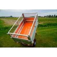 remorque basculante boxer ht12 150x90x40 occasion