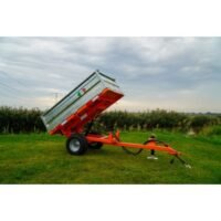 remorque basculante boxer ht12 150x90x40 occasion