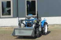 micro tracteur iseki tx1510 155 diesel 18 cv 4wd avec chargeur frontal