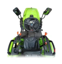 microtracteur mitsubishi 20 cv avec outils agricoles arriere