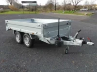 benne basculante bw 750 kg pour terre et gravats