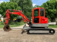 Mini pelle Bobcat E50EM – 5 tonnes sur chenilles, puissante et polyvalente
